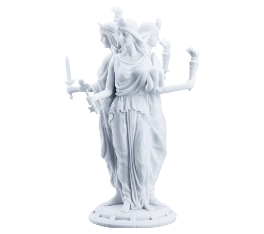 Hecate Goddess Statue